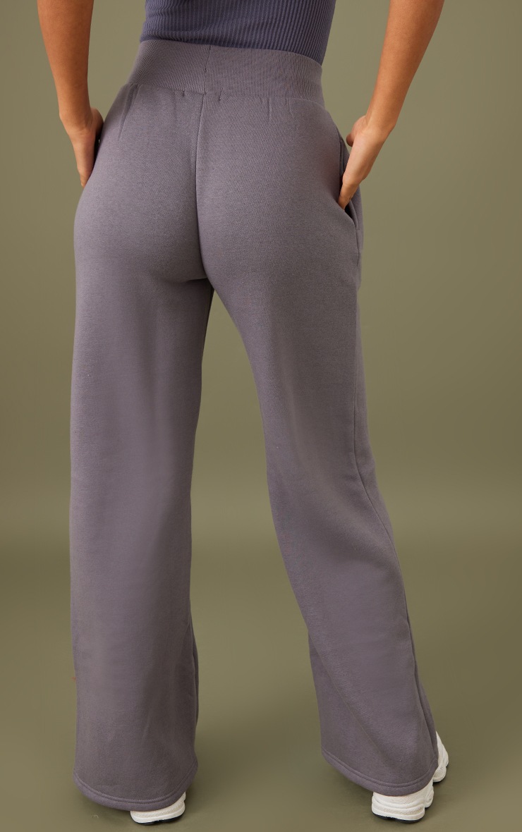 Tall Jogging Flare Taille Haute Bleu Acier | Tall | PrettyLittleThing FR