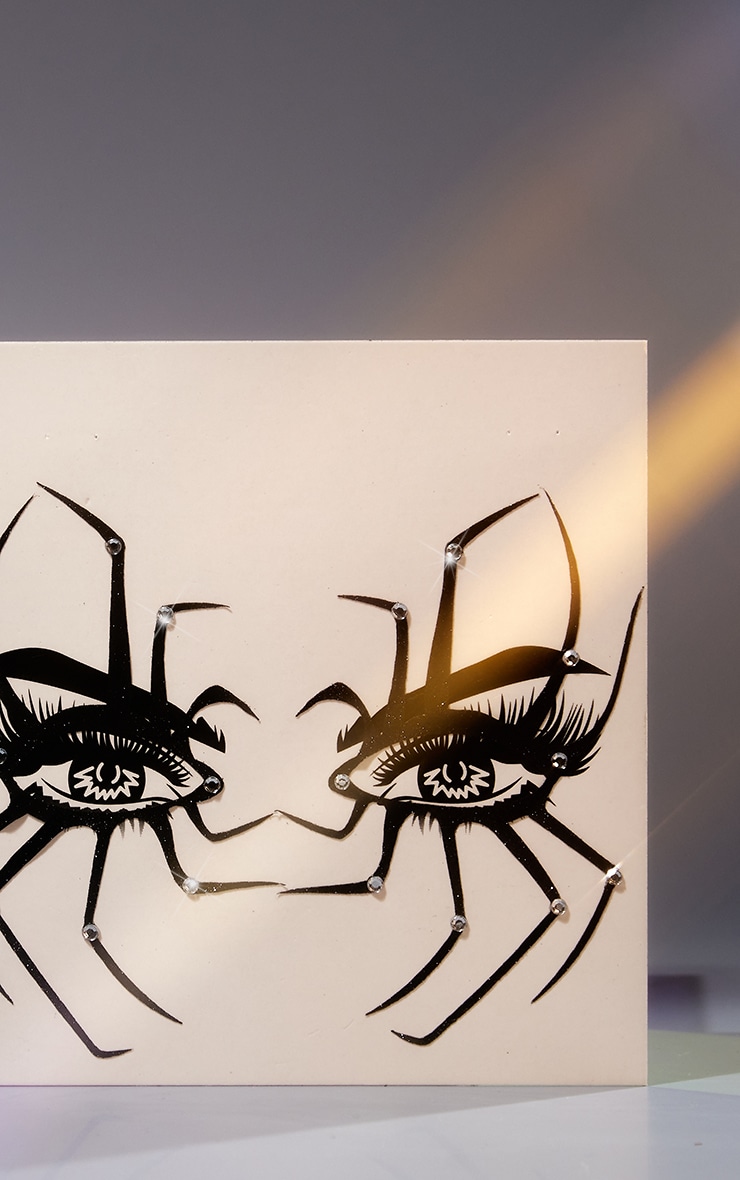 PRETTYLITTLETHING Spider Glam Face Sticker image 3