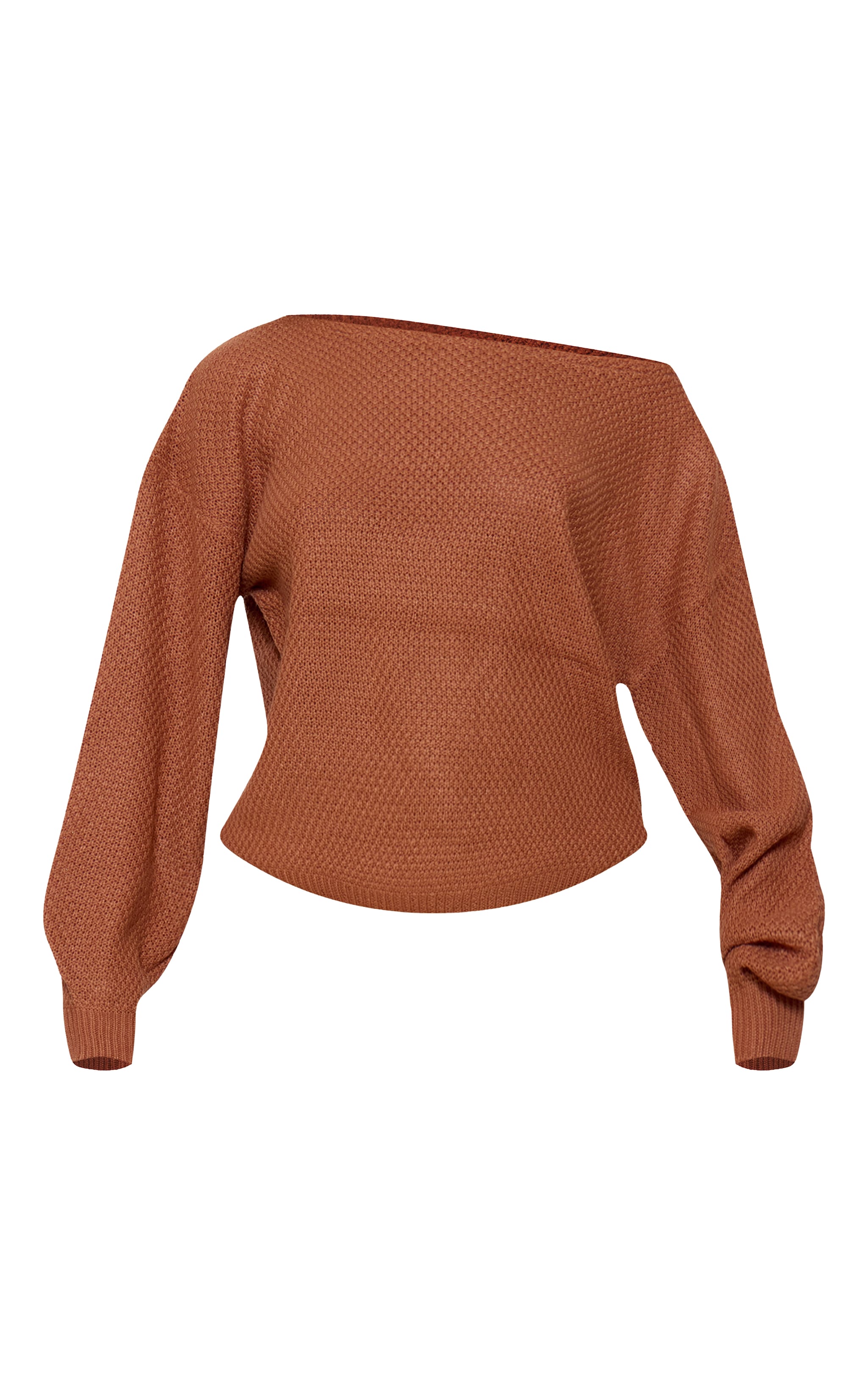 Rust Knitted Waffle Lounge Set image 5