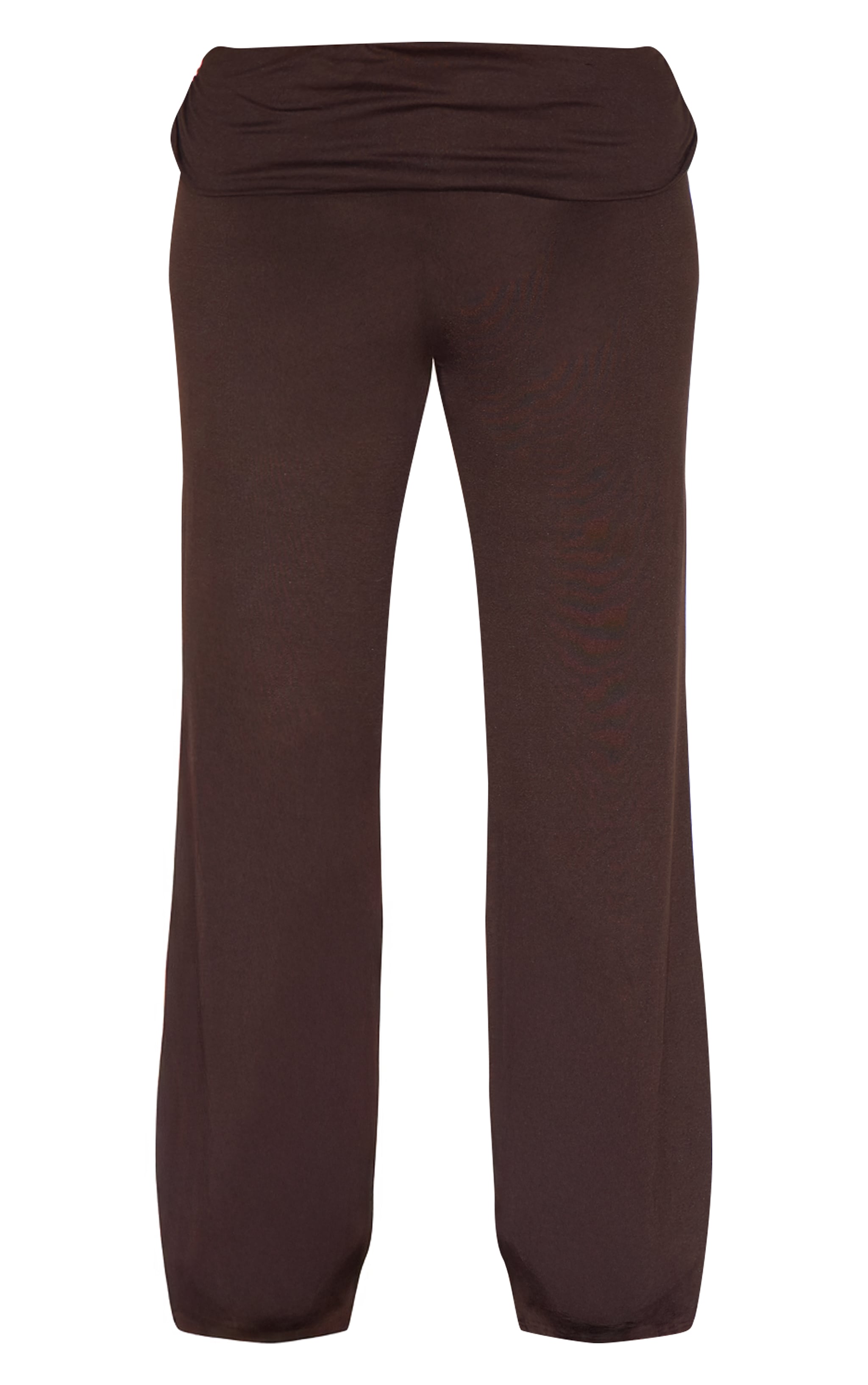 Plus Chocolate Foldover Soft Touch Pants image 5
