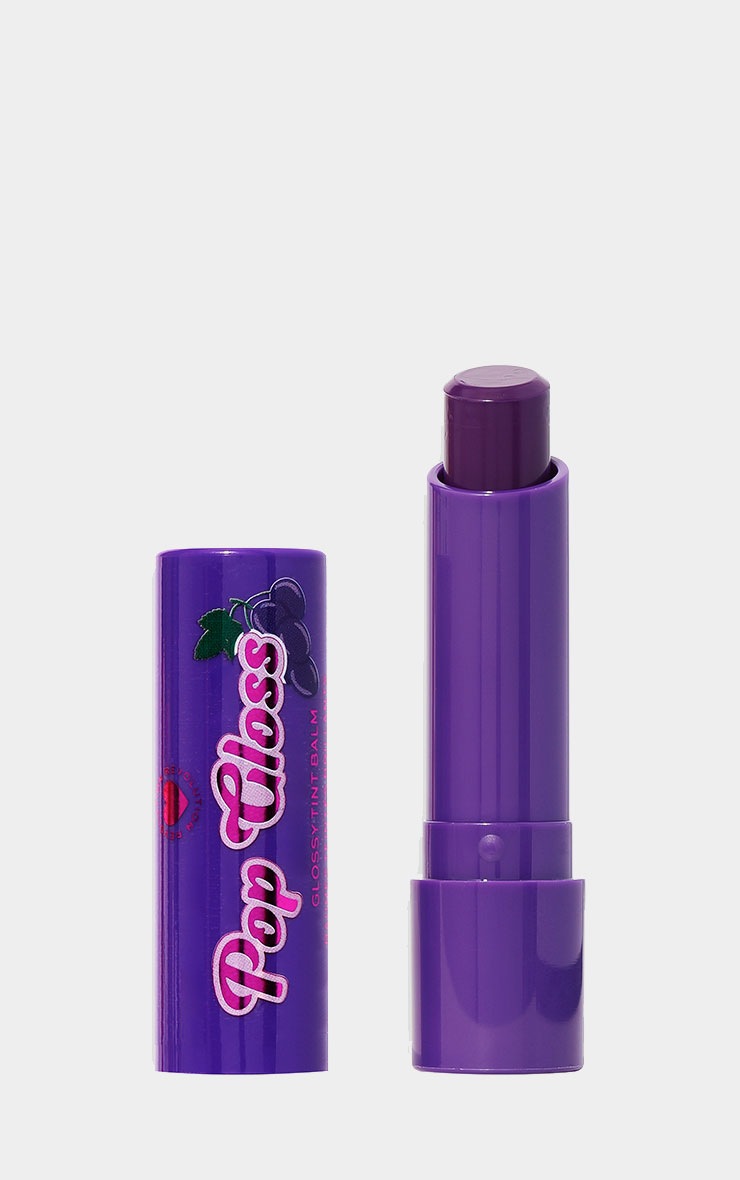 I Heart Revolution Pop Gloss Balm Grape Purple image 1