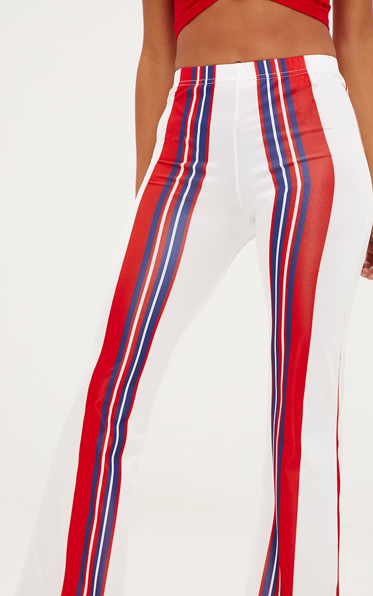 red wide leg trousers petite