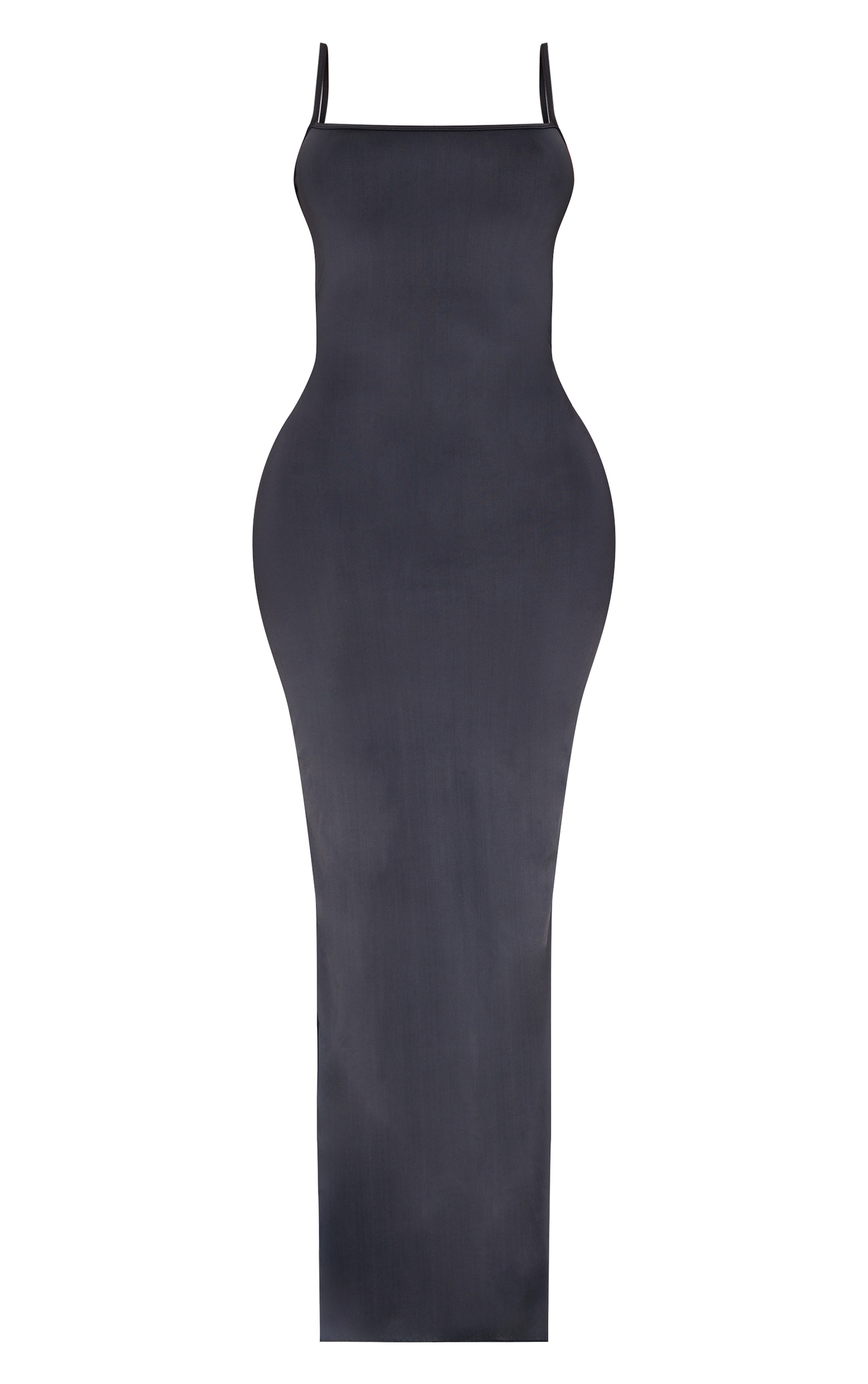 Shape Robe longue en Sculpt noir à bretelles dans le dos image 5
