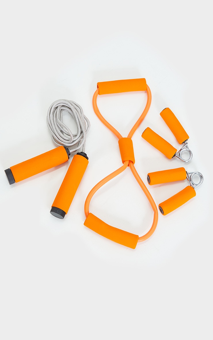 PRETTYLITTLETHING Orange Work Out Kit