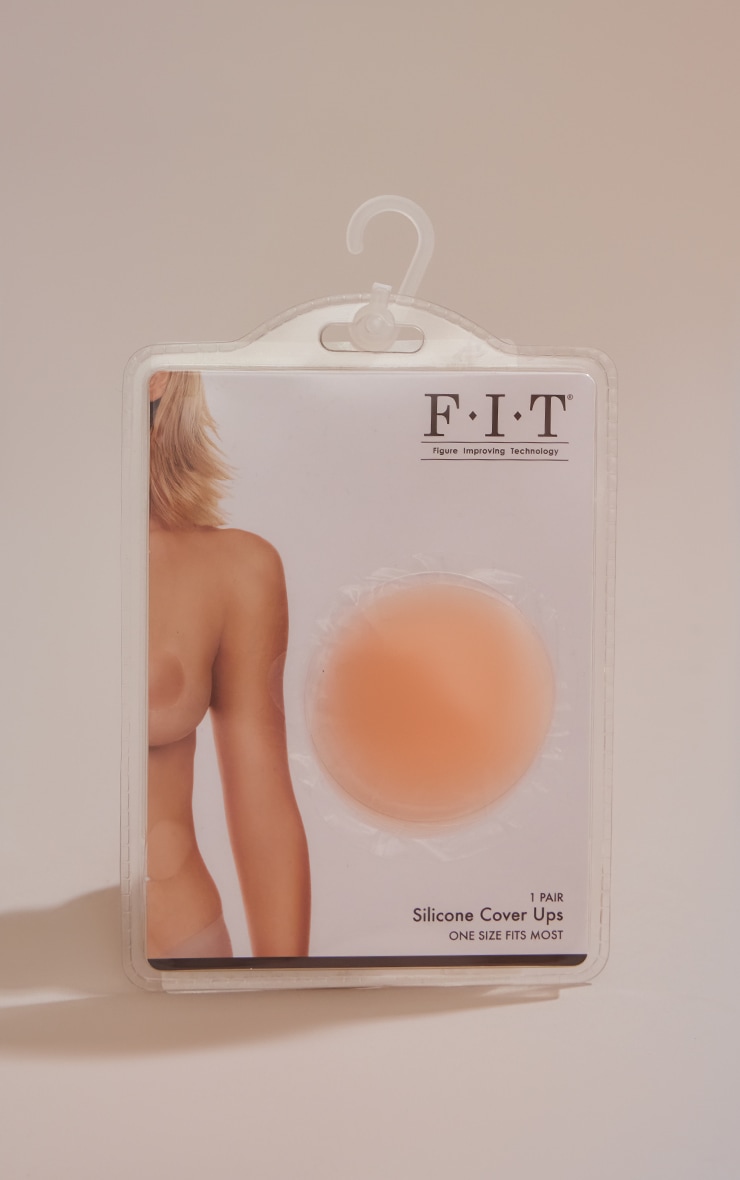 Light Nude Silicone Nipple Covers image 2