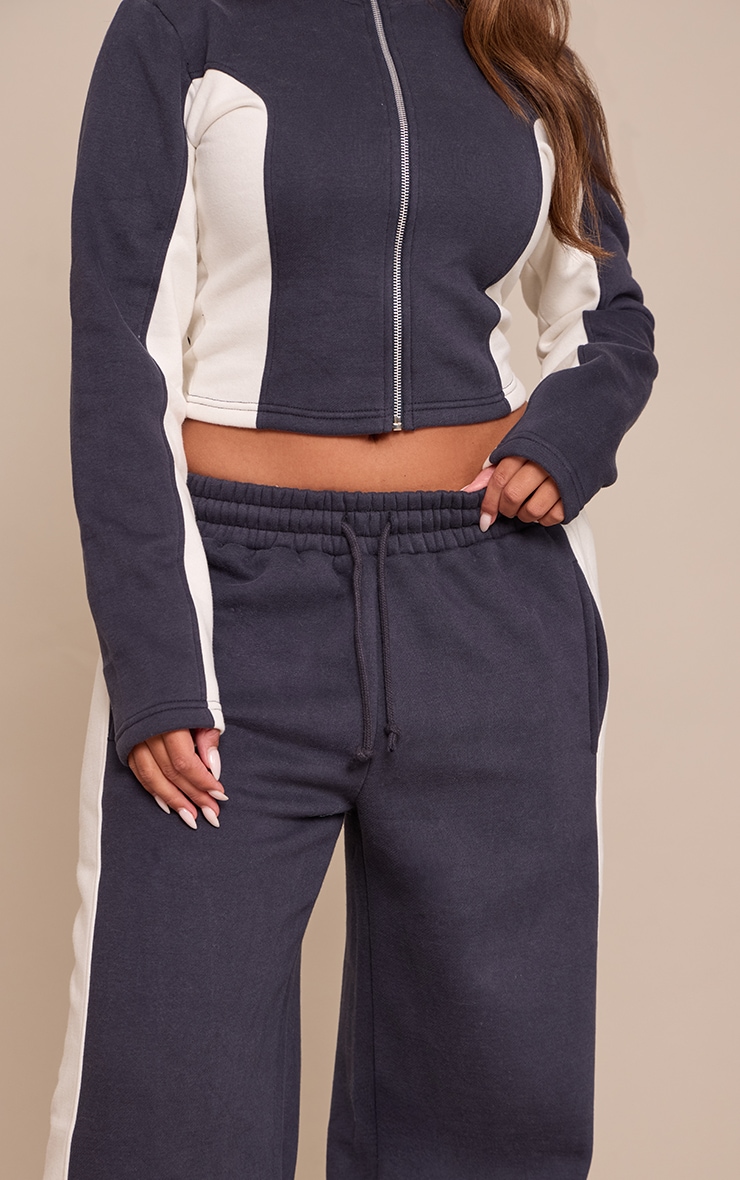 Shape Navy Contrasting Side Panel Sweatpant  image 4