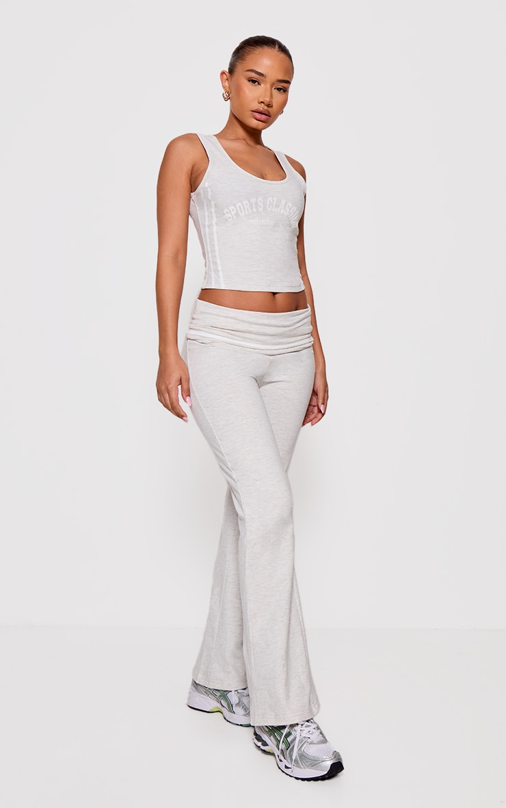 Petite White Snatched Sculpt Flared Pants | Petite