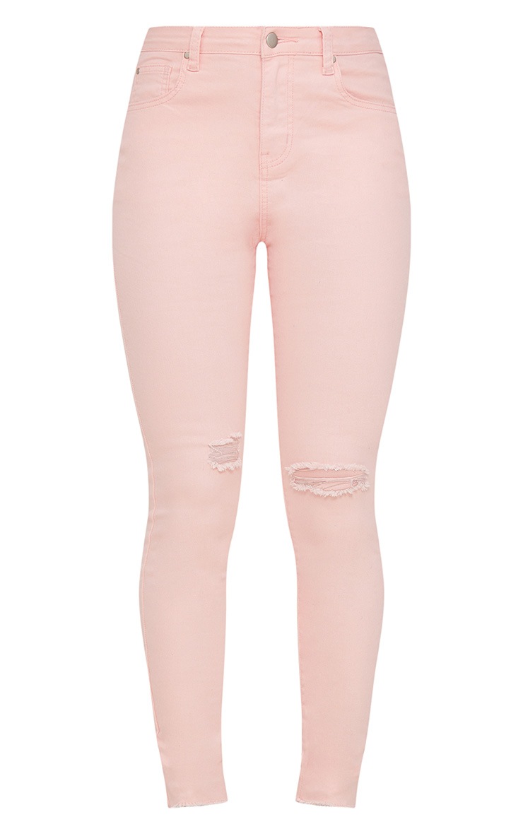 baby pink jeans