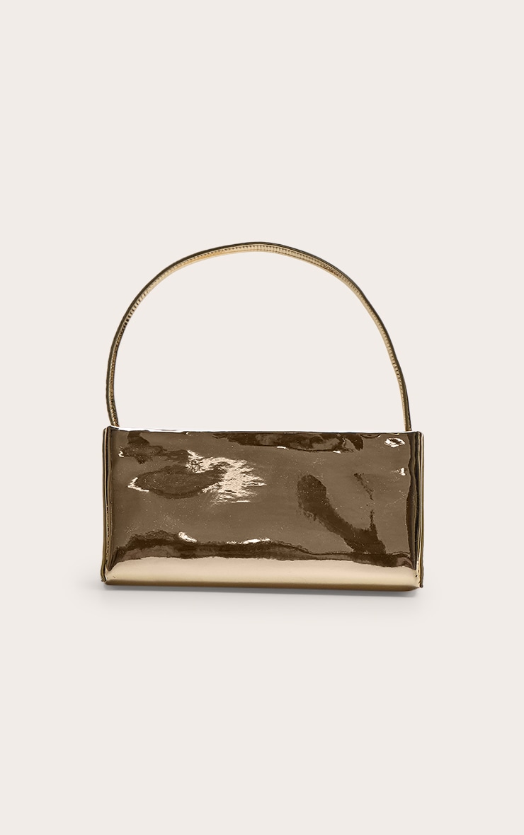 Gold Slim Shoulder Bag image 2