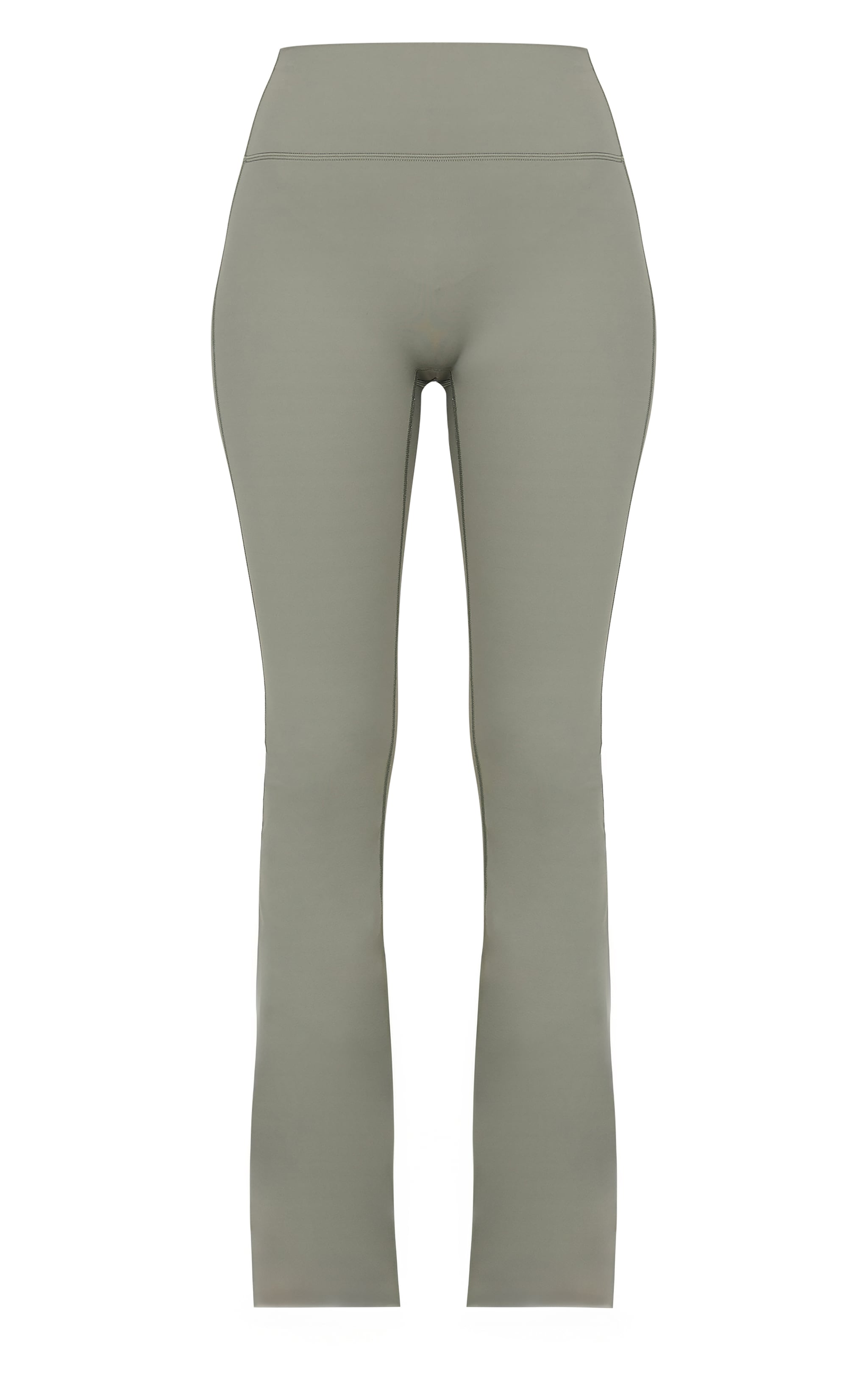Tall Olive Sculpt High Waisted Flared Yoga Pants | Tall