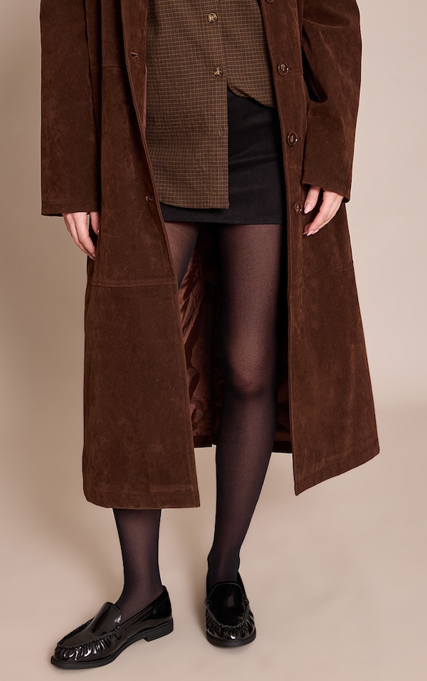 Black Patent Slip On Loafers