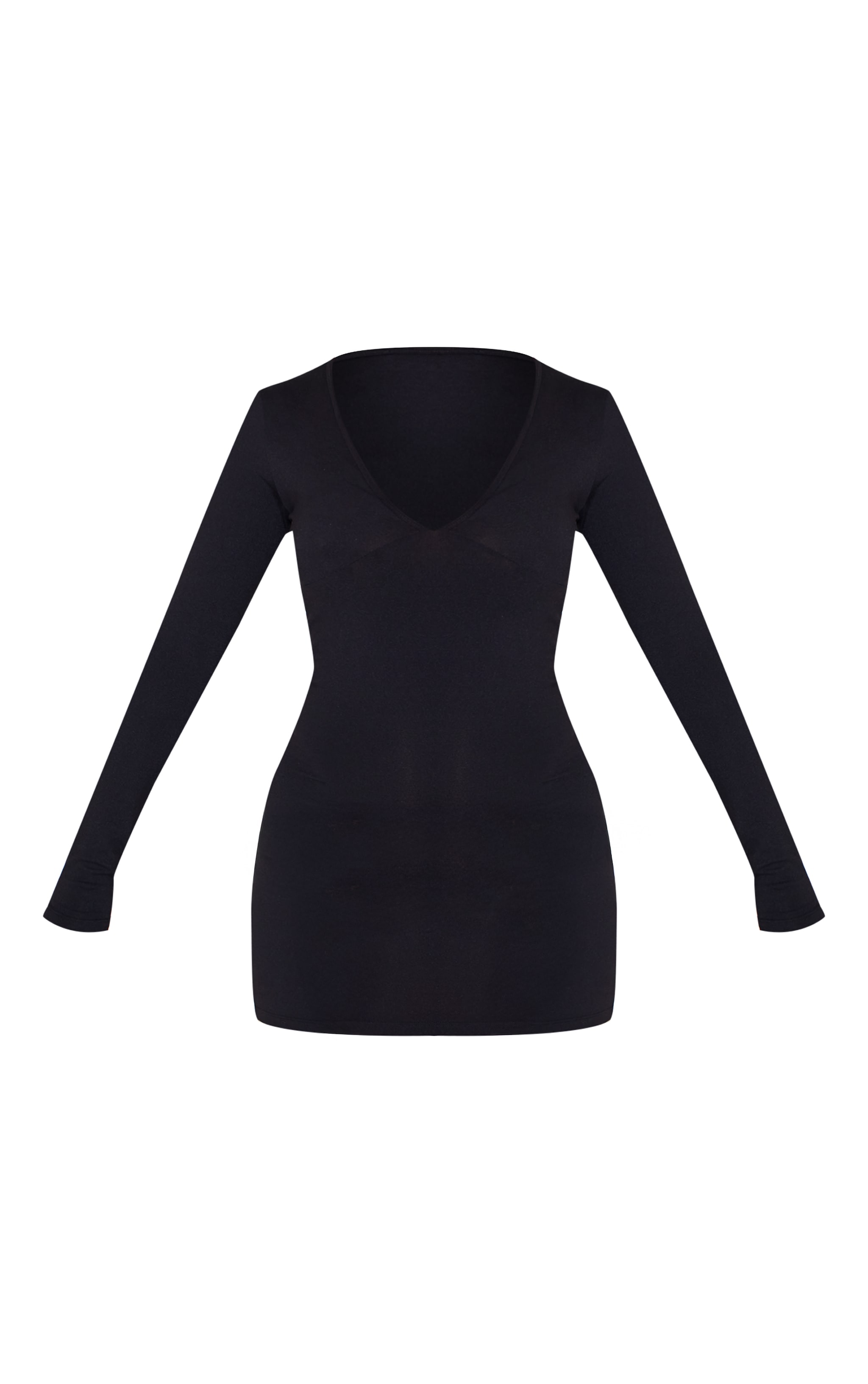 Shape Black Sculpt Sweetheart Neck Mini Dress image 5