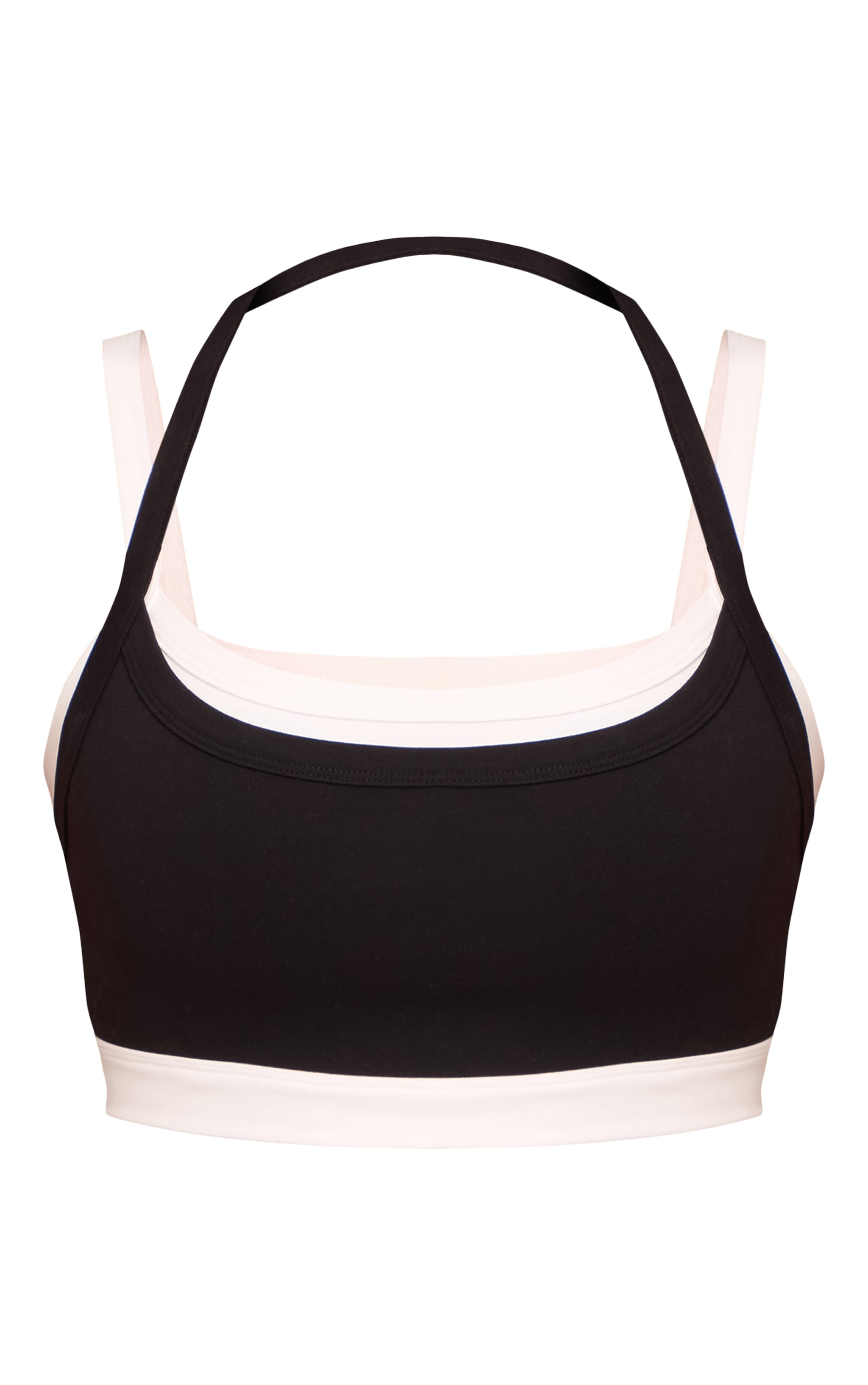 Shape Black Contrast Active Sculpt Bralet image 5