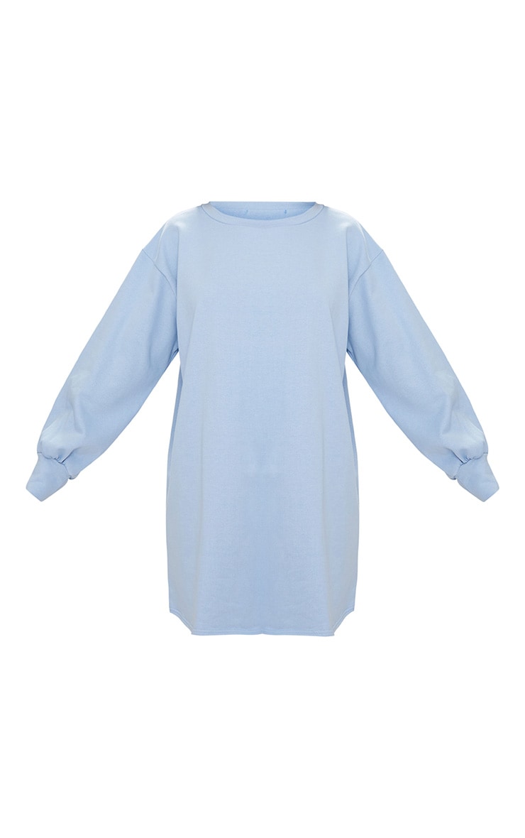 Powder Blue Oversized Sweater Dress. Dresses PrettyLittleThing USA