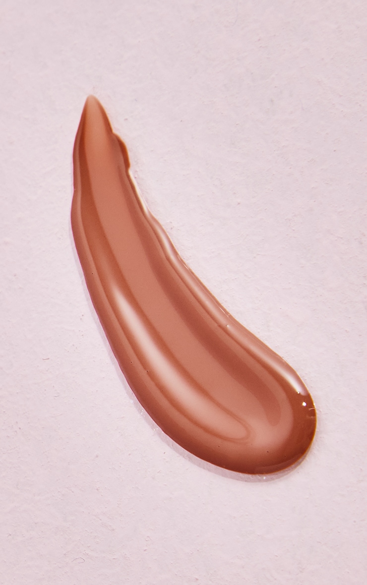 PRETTYLITTLETHING Hydrating Lipgloss Dark Nude image 3