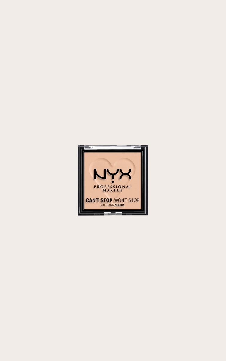 NYX PMU Can't Stop Won't Stop Mattifying Powder Light Medium image 1