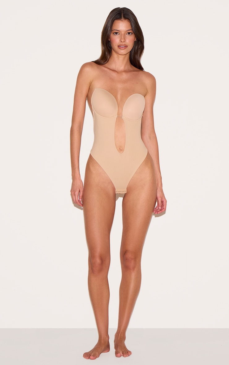 Body de maintien chair à décolleté plongeant image 3