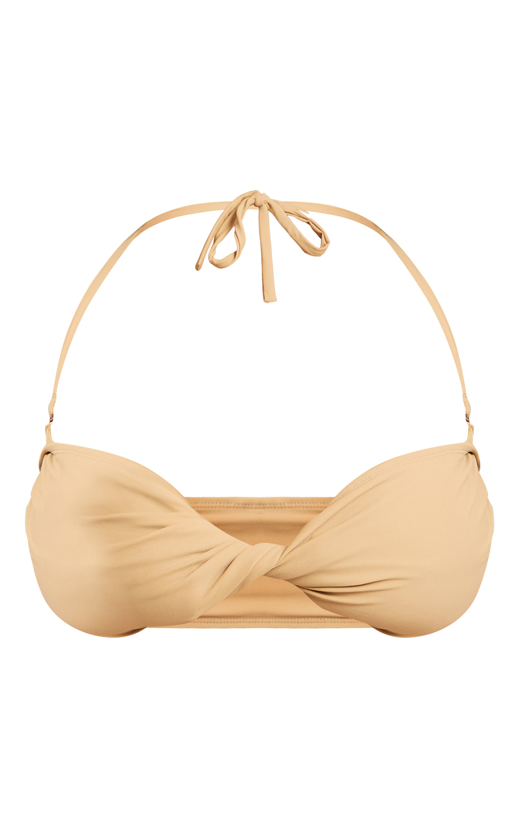 Shape Olive Twist Front Bandeau Bikini Top image 5