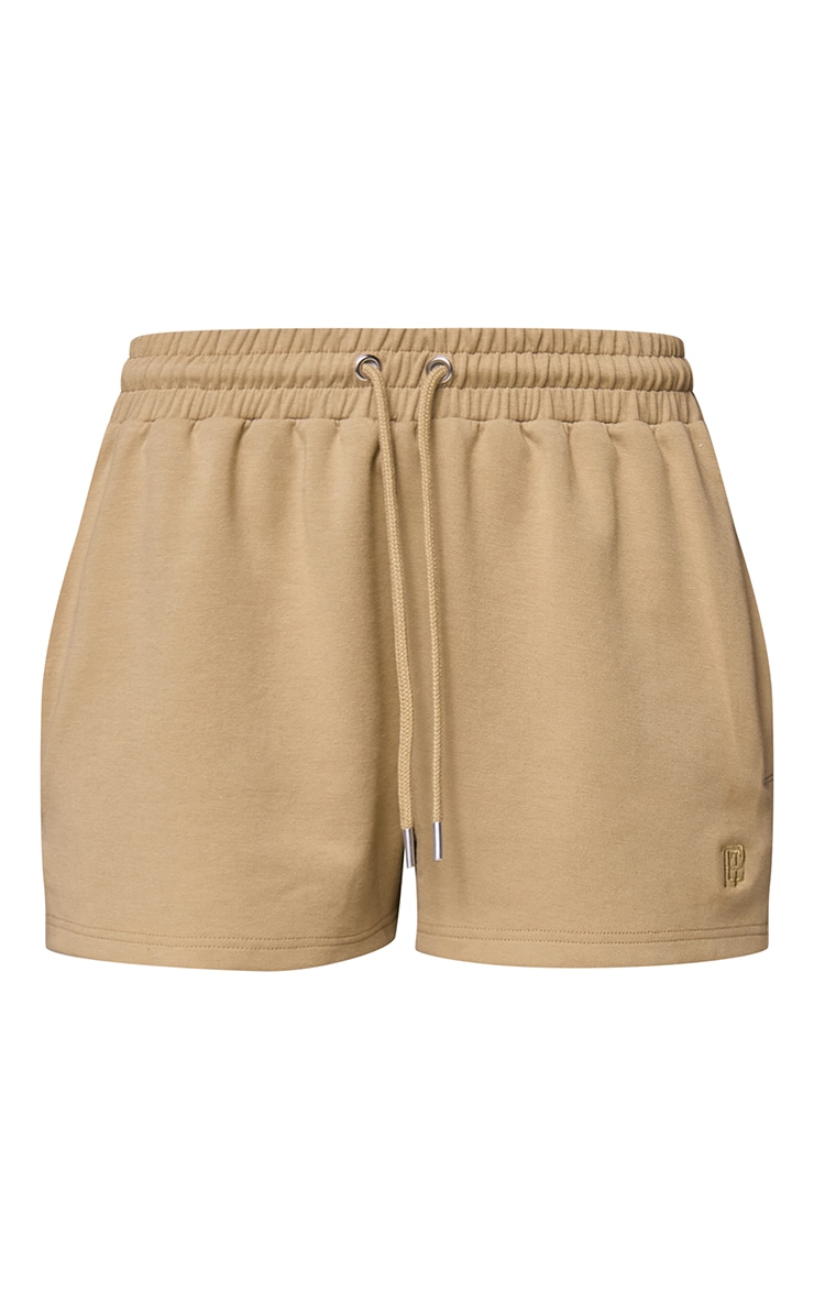 Short tissé sauge à logo brodé image 6