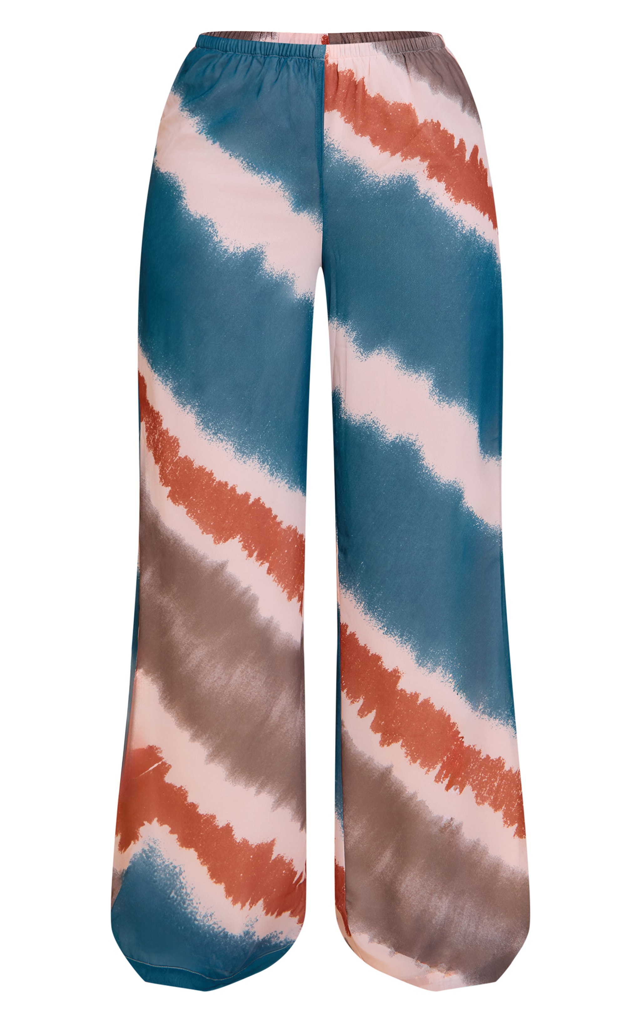 Petite Printed Wide Leg Pants image 5