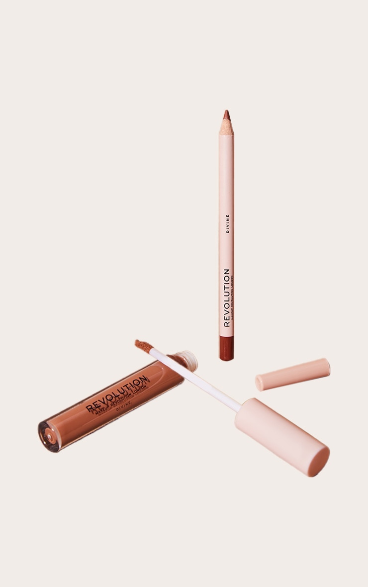 Makeup Revolution Kit contour pour lèvres Divine image 2