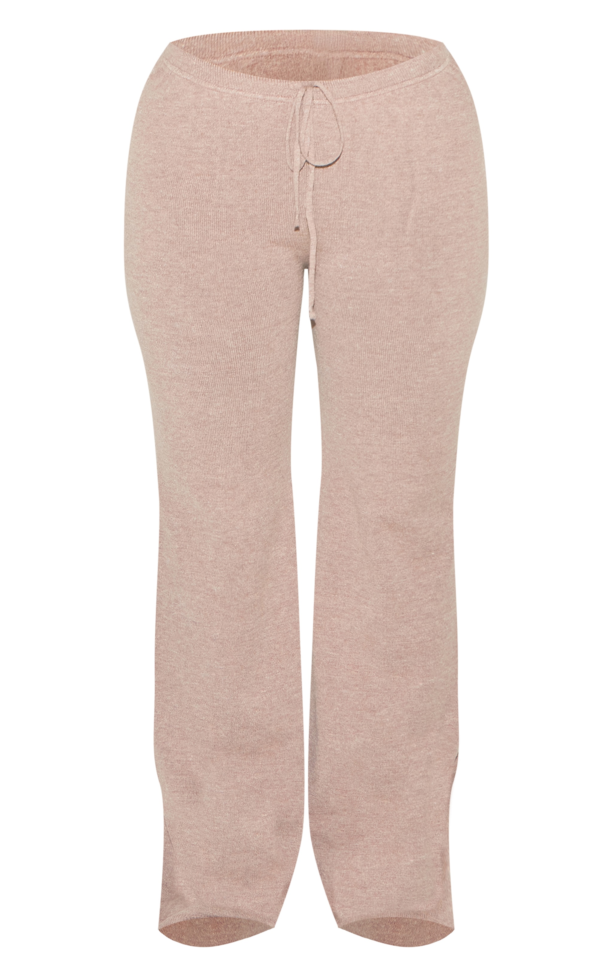 Shape Mocha Knitted Tie Waist Pants image 5