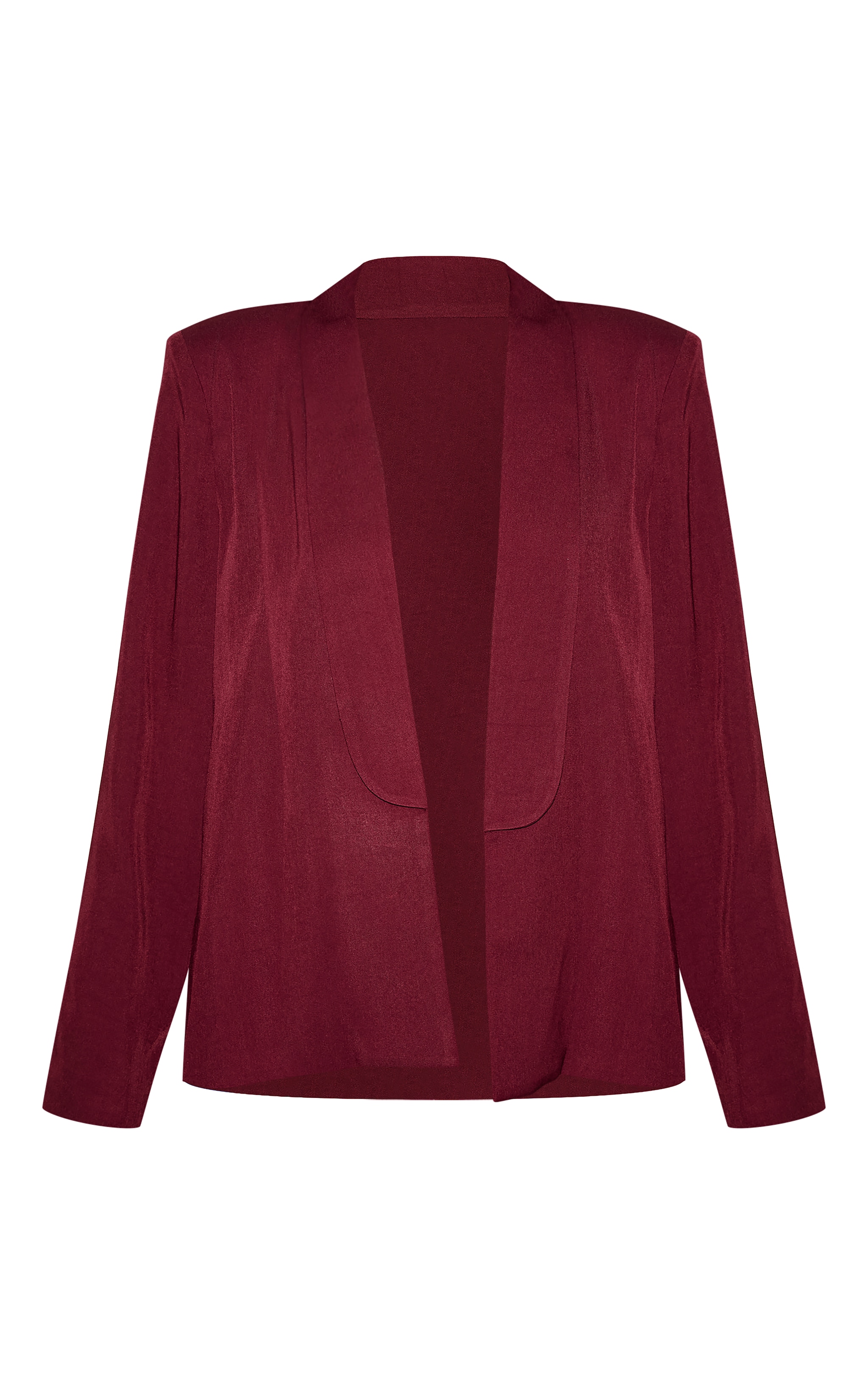 Blazer de tailleur long bordeaux image 5