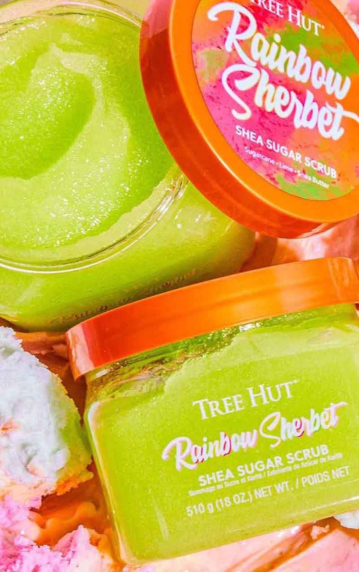 Tree Hut Gommage pour le corps au sucre et beurre de karité Rainbow Sherbet 510g image 3