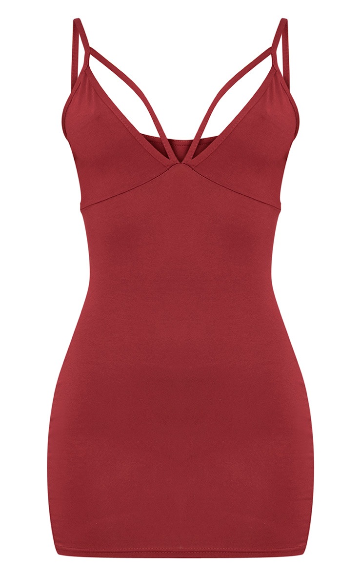 maroon bodycon dress outfit