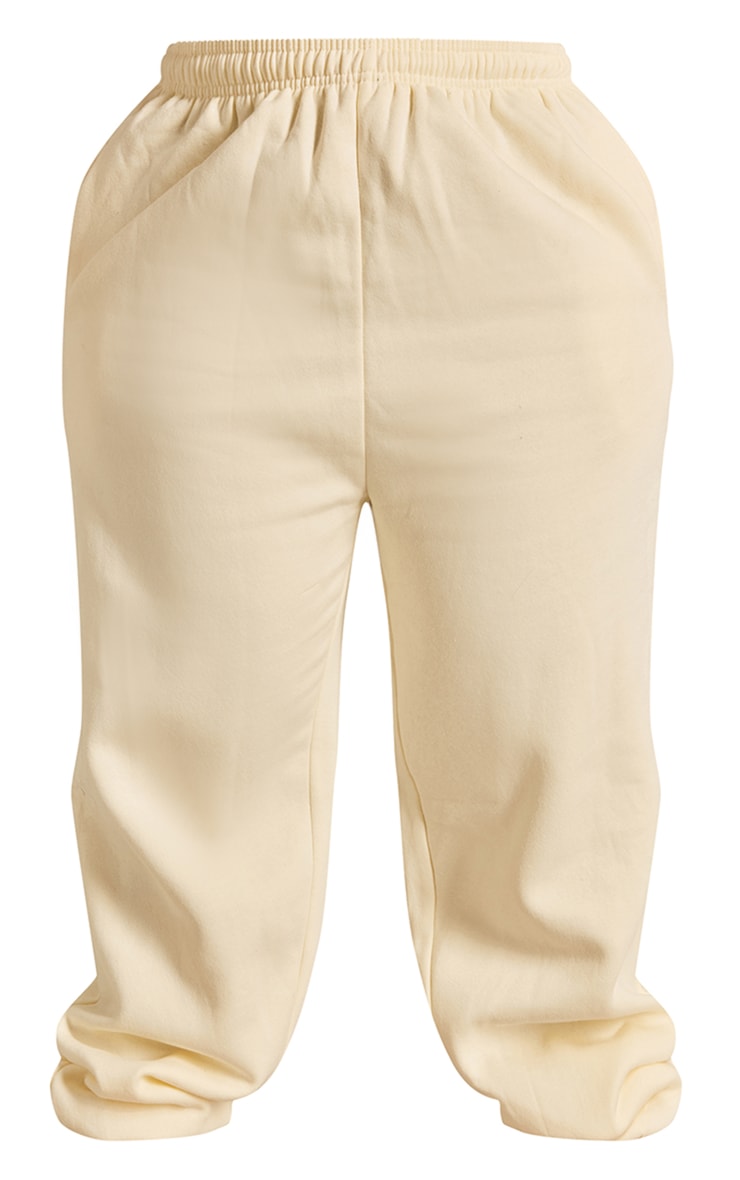 Plus Cream Label Detail Joggers image 5