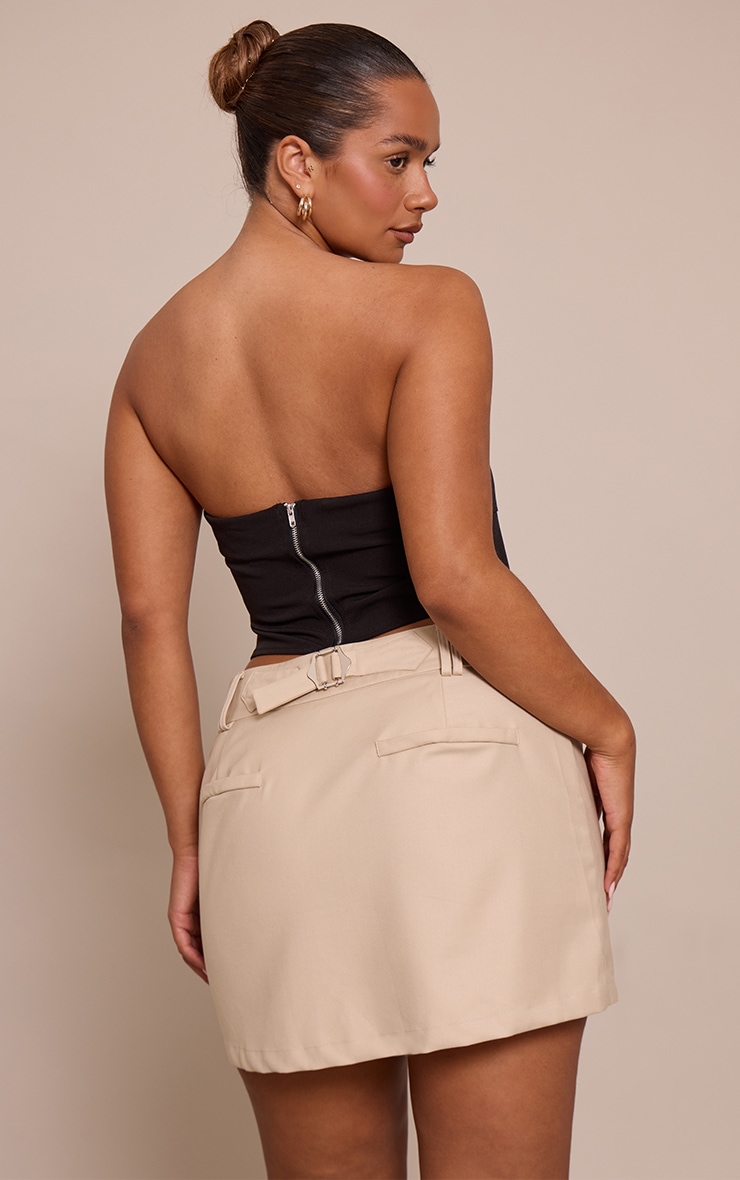 Shape Top corset bustier noir image 2