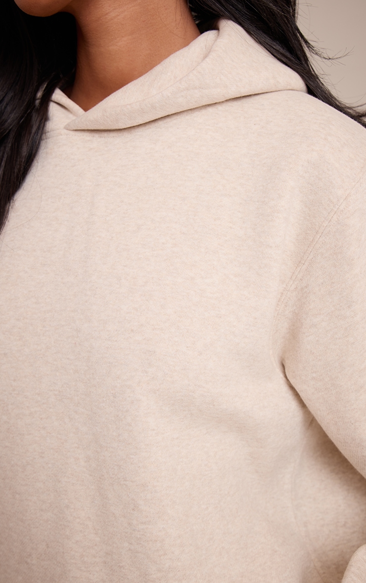 Tall Hoodie pullover oversize avoine image 4