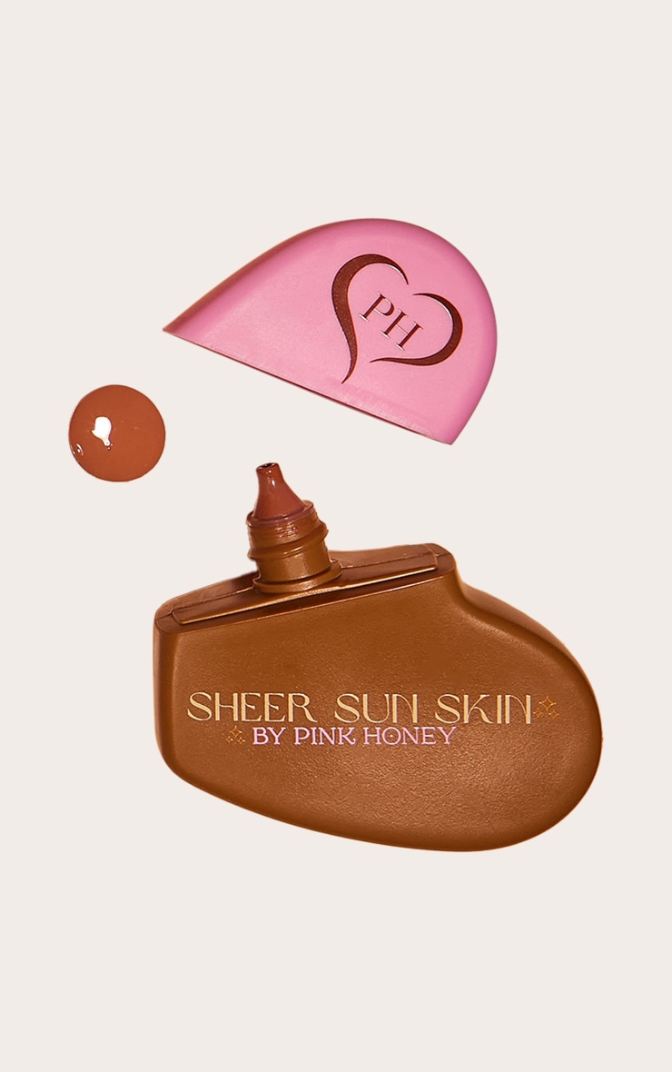 Pink Honey Sheer Sun Skin Sun Kissed Fluid Bronzer Dark image 1