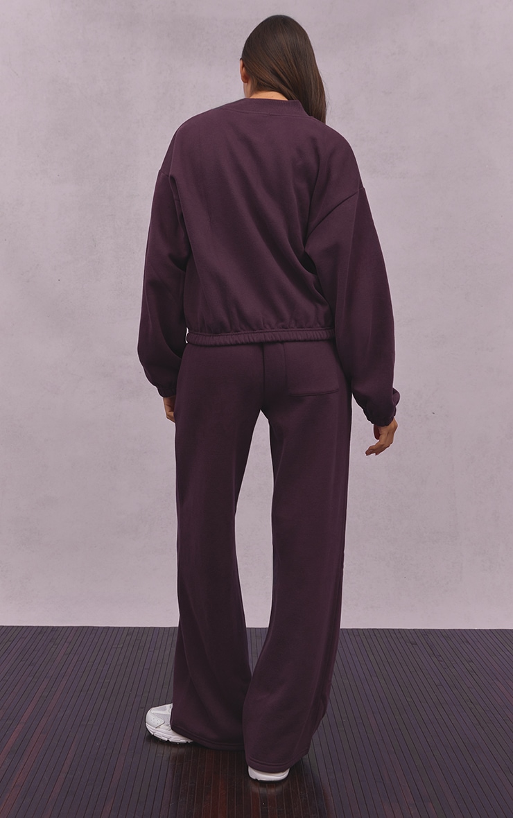 Plum Athletics Club Cotton Fleece Straight Leg Sweatpants image 3