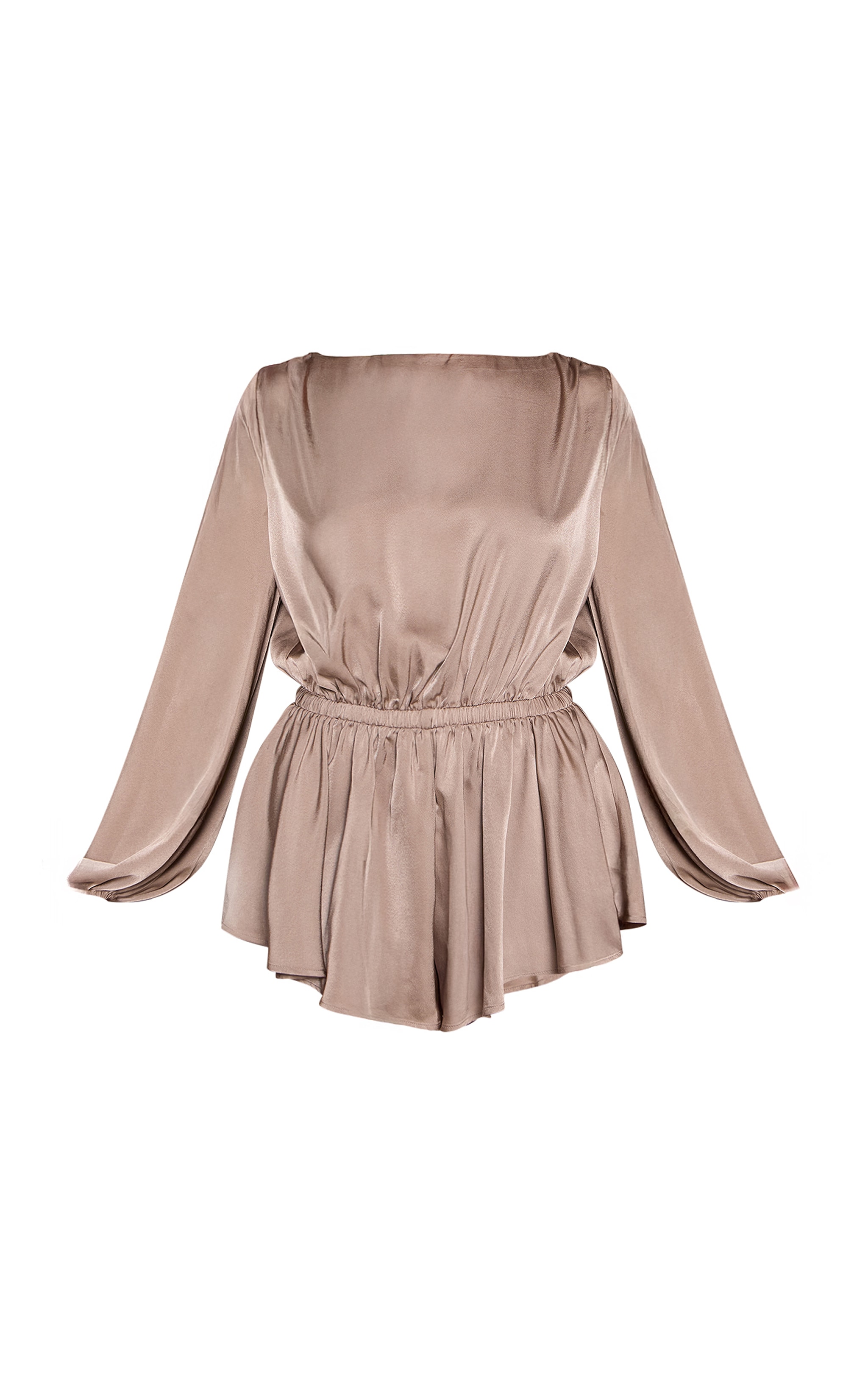 Mushroom Balloon Sleeve Romper image 5