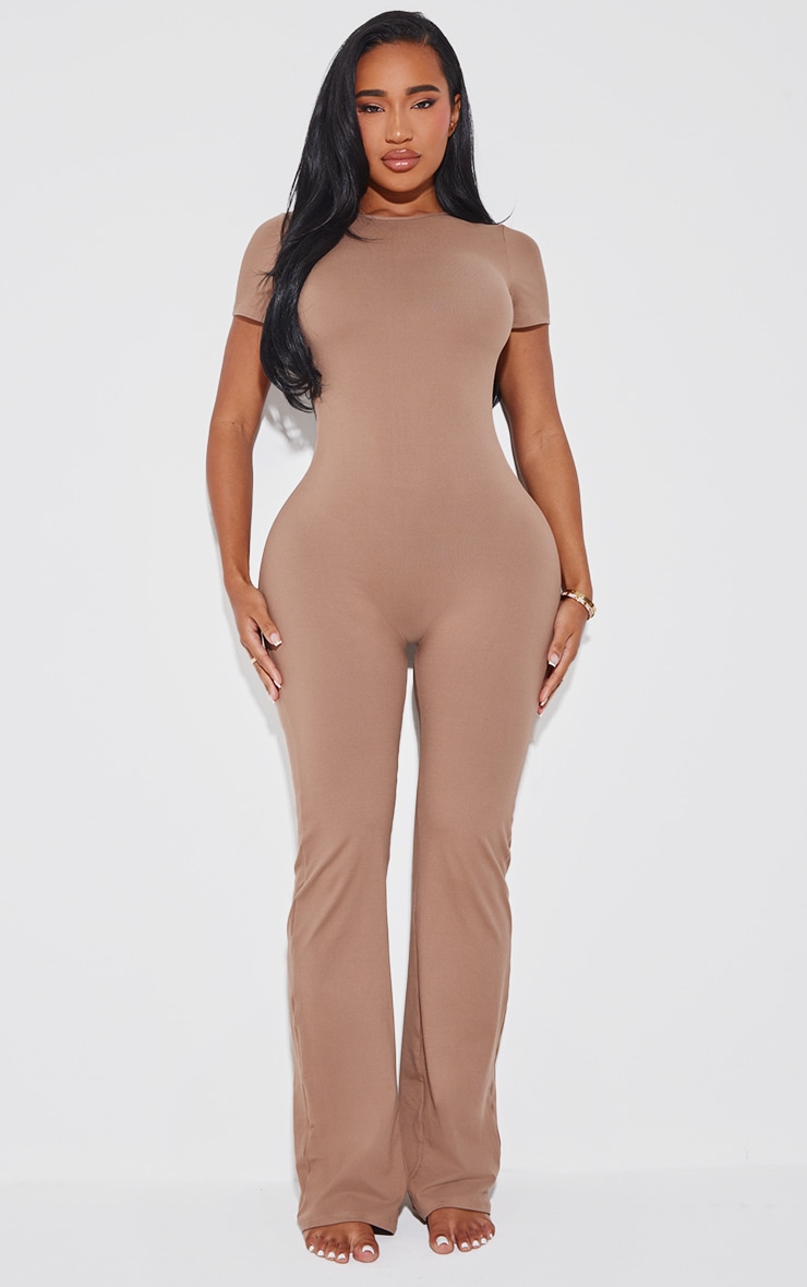 Shape Mocha Sculpted Short Sleeve Jumpsuit image 1