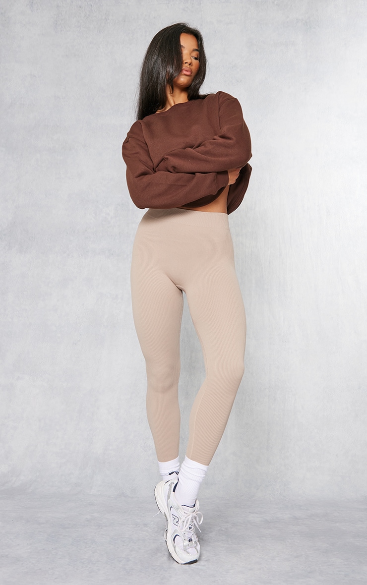 Chocolate hot sale oversized sweatshirt