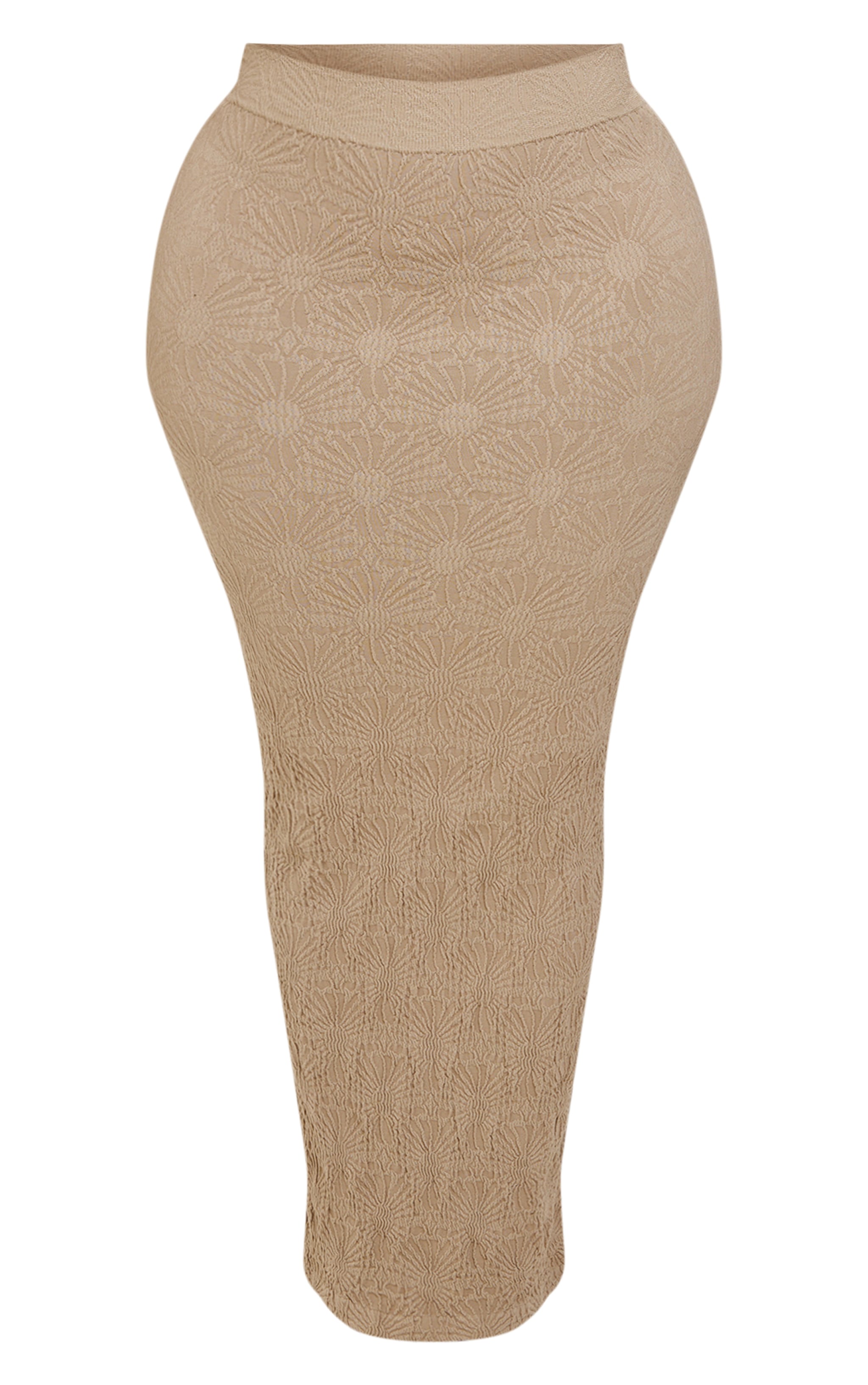 Shape Stone Textured Seamless Maxi Skirt image 5