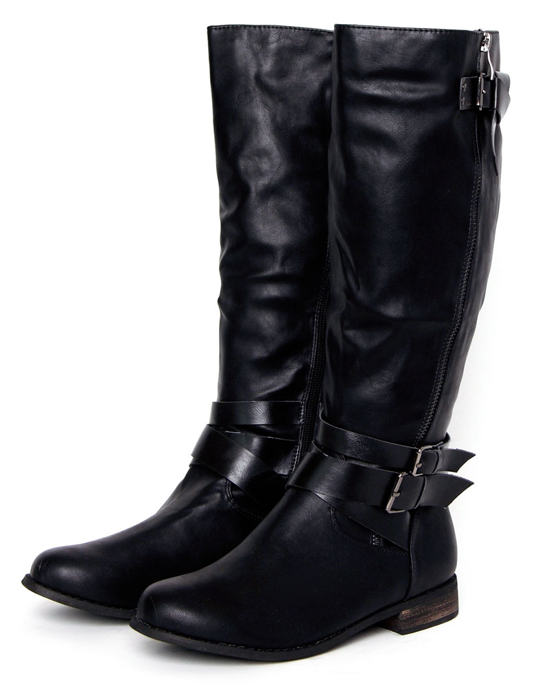 Jasmin Black Knee Length PrettyLittleThing