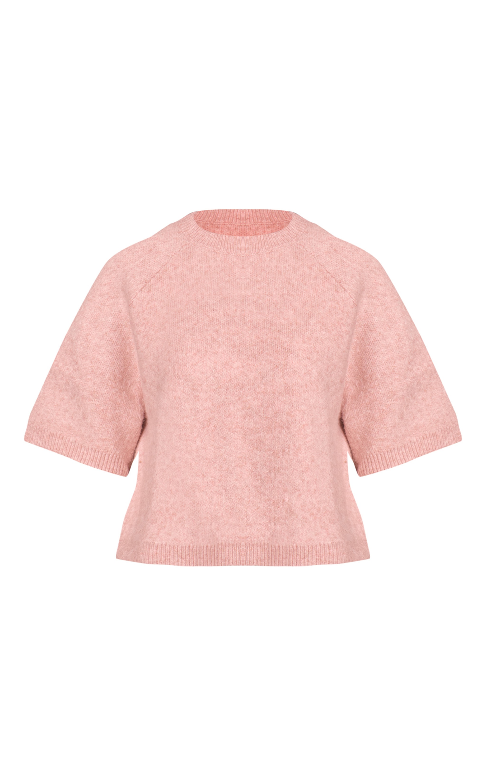 soft Pink Soft Knit T-shirt image 5