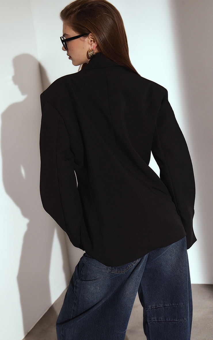 Blazer cache-coeur noir image 4