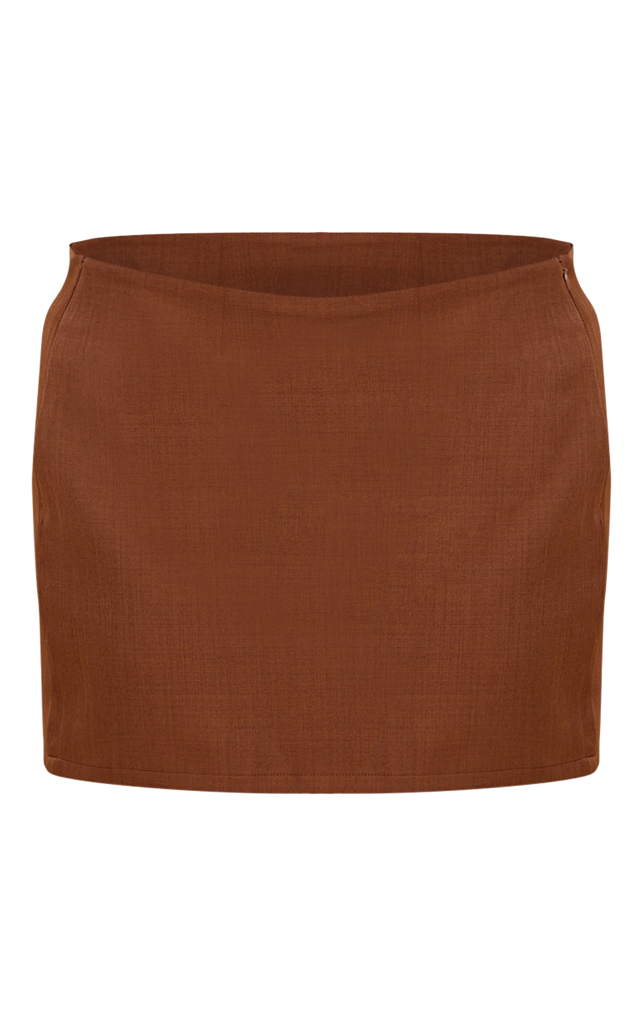 Plus Mushroom Woven Mid Rise Mini Skirt image 6