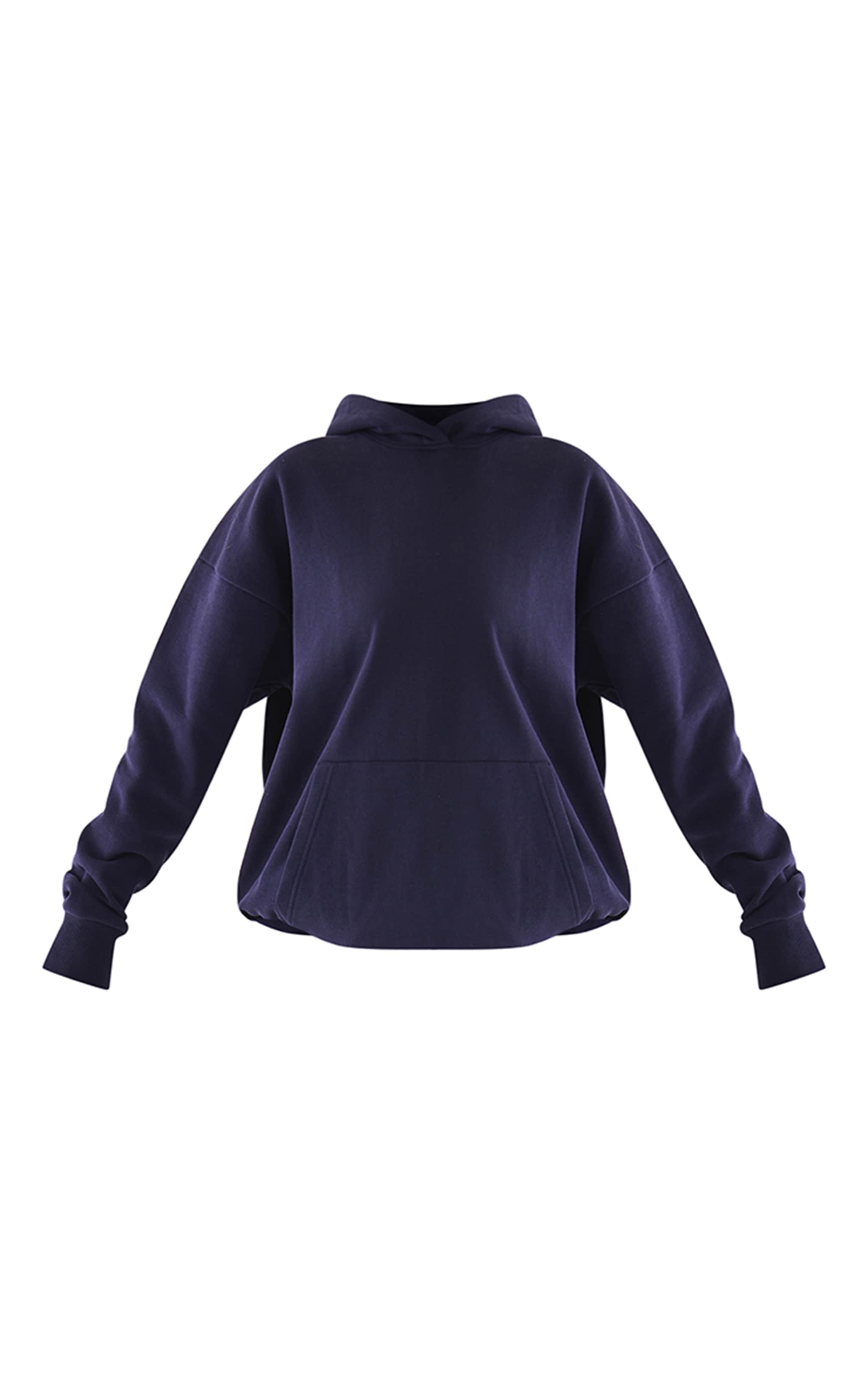 Navy Premium Oversized Hoodie image 4