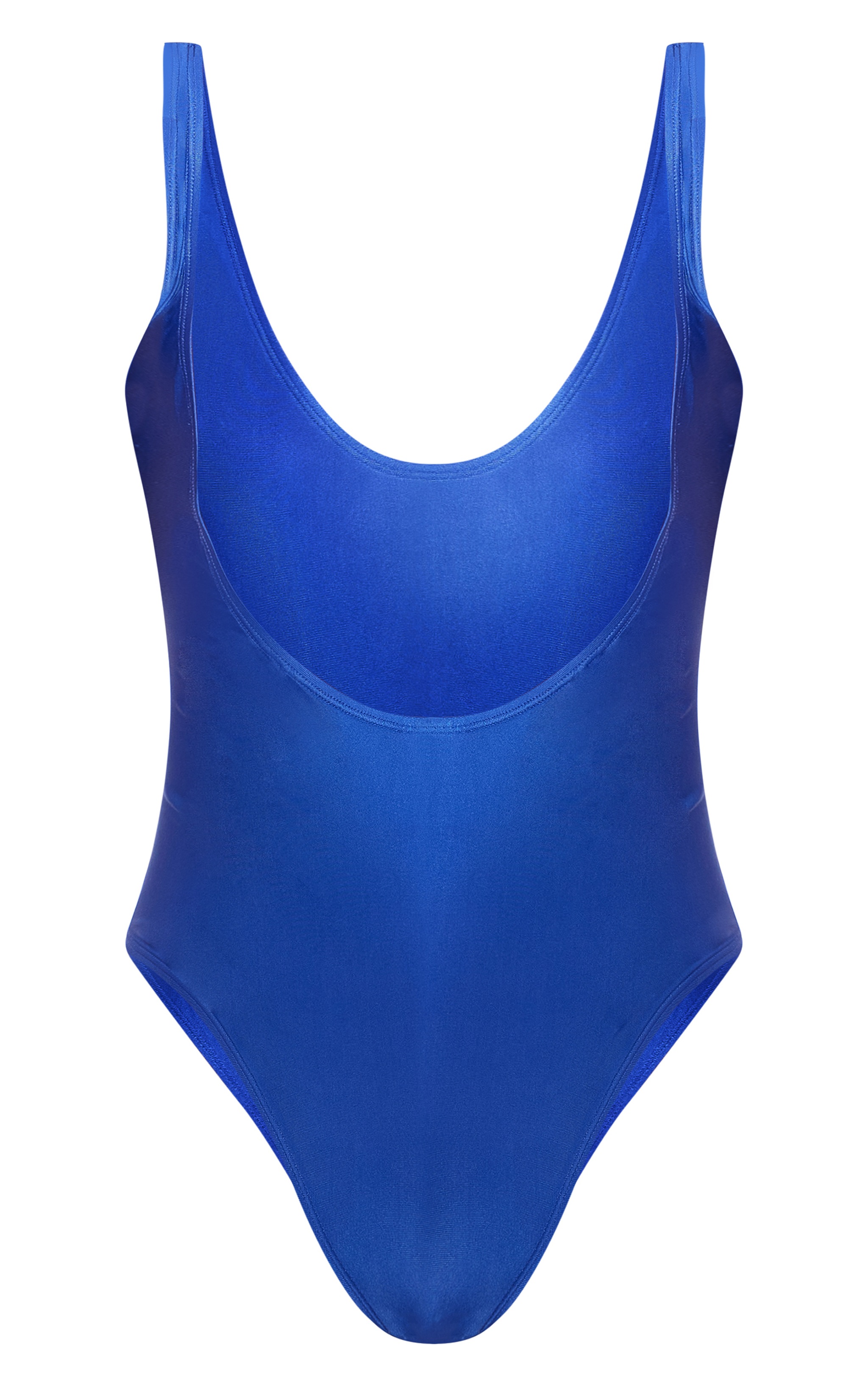 Blue Basic Scoop Swimsuit image 6