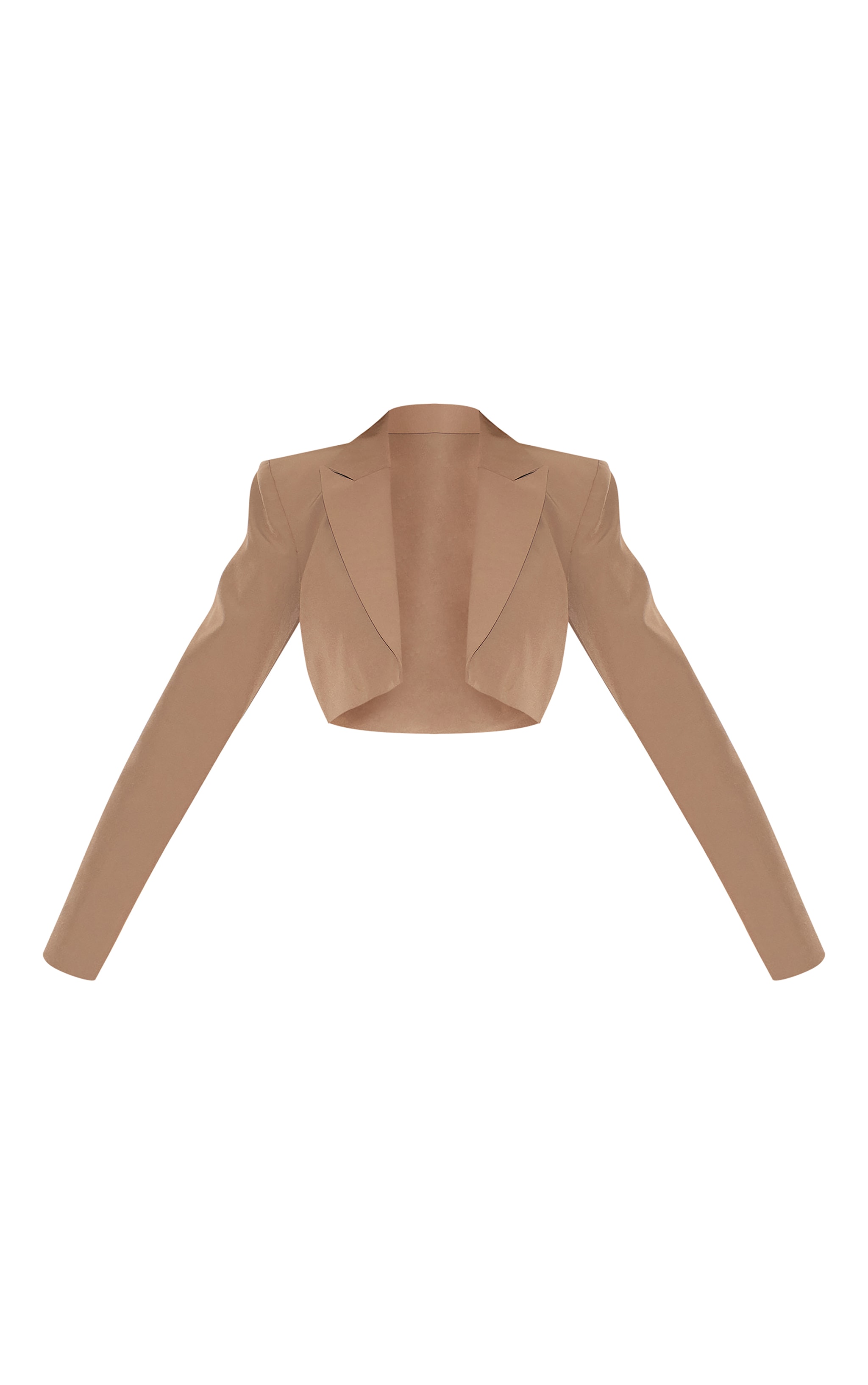 Shape Mocha Tailored Cropped Blazer image 5