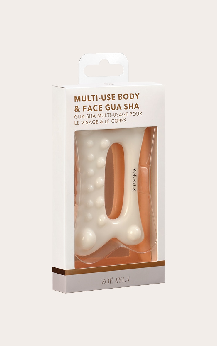 Zoe Ayla White Resin Body Gua Sha image 1