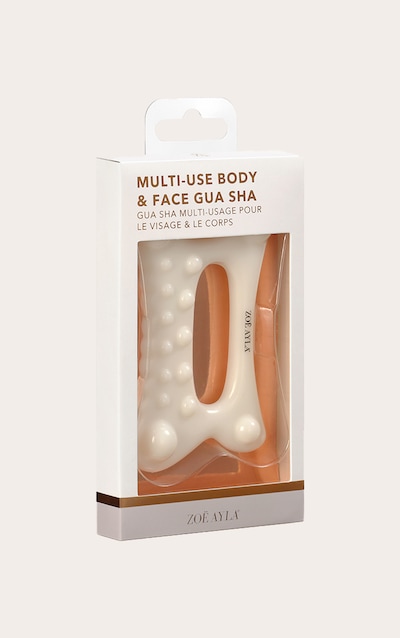 Zoe Ayla White Resin Body Gua Sha