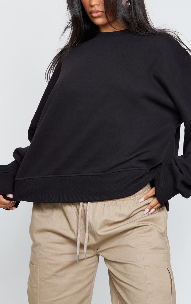 Side split hotsell sweatshirt