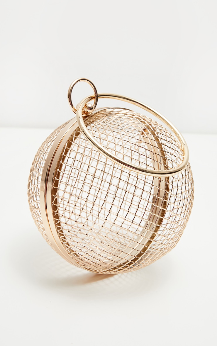 sphere bag gold