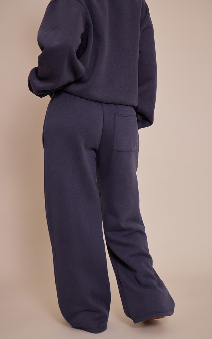 Petite Navy Straight Leg Sweatpants image 3